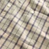 Camisas de sarga con dobladillo recto