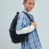 Camisas de vacaciones holgadas a cuadros con textura para niños