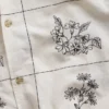 Camisas holgadas de lino y algodón con dobladillo recto