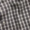 Camisas holgadas de lino y algodón con dobladillo recto
