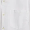 Camisas holgadas de lino y algodón para niños