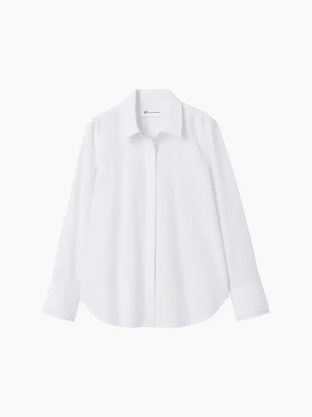 Camisas holgadas de popelín de GAP × Victoria Beckham