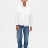Camisas holgadas de popelín para niños