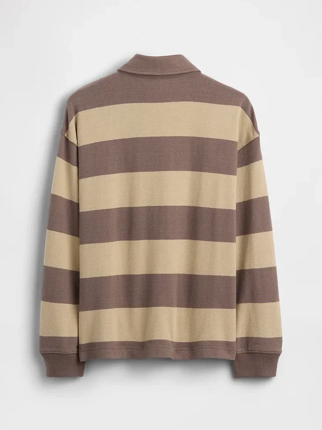 Camisas infantiles de tejido grueso y corte holgado