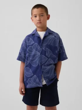 Camisas informales de vacaciones para niños