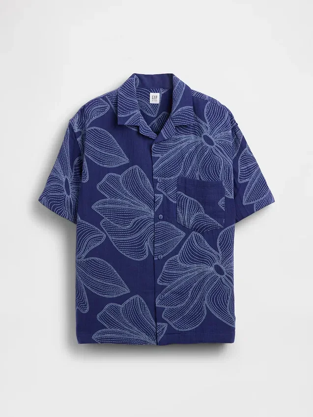 Camisas informales de vacaciones para niños