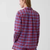 Camisas oversize a cuadros de seersucker
