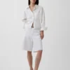 Camisas oversize de lino y algodón