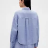 Camisas oversize de lino y algodón