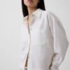 Camisas oversize de lino y algodón