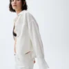 Camisas oversize de lino y algodón