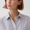 Camisas oversize de mezcla de lino