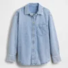 Camisas oversize de mezclilla ultrasuaves