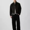 Camisas Oxford de corte relajado y largo corto con dobladillo recto