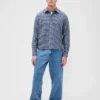 Camisas Oxford de corte relajado y largo corto con dobladillo recto