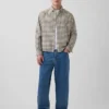 Camisas Oxford de corte relajado y largo corto con dobladillo recto