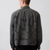 Camisas Oxford de corte relajado y largo corto con dobladillo recto