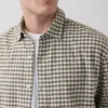 Camisas Oxford de corte relajado y largo corto con dobladillo recto