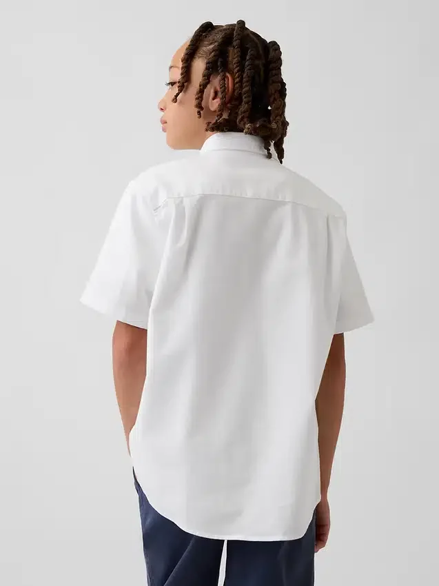 Camisas Oxford de uniforme para niños