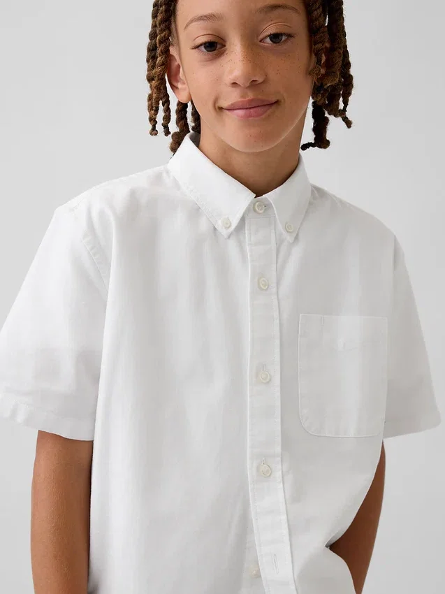 Camisas Oxford de uniforme para niños