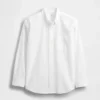 Camisas Oxford holgadas para uniforme infantil
