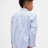 Camisas Oxford holgadas para uniforme infantil