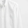 Camisas Oxford holgadas para uniforme infantil
