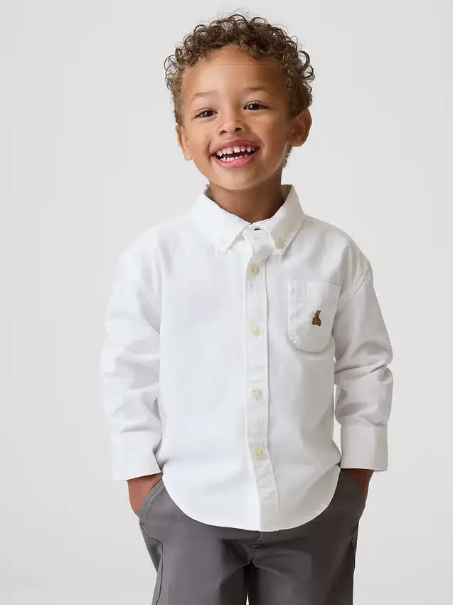 Camisas Oxford para bebés y niños pequeños