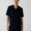Camisas polo tipo camp de mezcla de lino