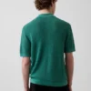 Camisas polo tipo camp de mezcla de lino