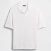 Camisas polo tipo camp de mezcla de lino