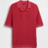 Camisas polo tipo camp de mezcla de lino