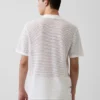 Camisas tipo jersé con cuello «Camp» a rayas