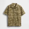 Camisas utilitarias para niños de tela ripstop