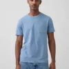 Camiseña con bolsillo de algodón orgánico para adultos