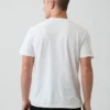 Camiseña con bolsillo de algodón orgánico para adultos