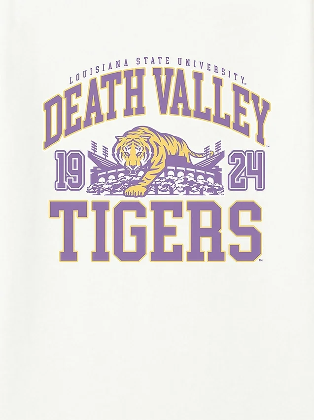 Camisea con diseño de los «Death Valley Tigers» de la LSU