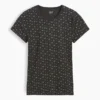 Camiseña de cuello redondo con punto pointelle