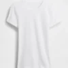 Camiseña de cuello redondo con punto pointelle