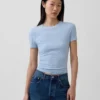 Camiseña de jersey de punto tupido