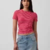 Camiseña de jersey de punto tupido