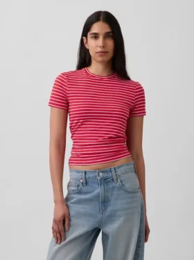 Camiseña de jersey de punto tupido