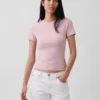 Camiseña de jersey de punto tupido