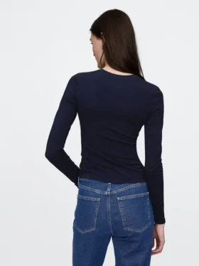 Camiseña de jersey de punto tupido