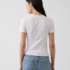 Camiseña de jersey de punto tupido