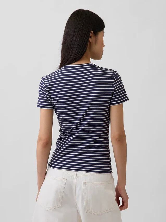 Camiseña de jersey de punto tupido