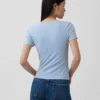 Camiseña de jersey de punto tupido