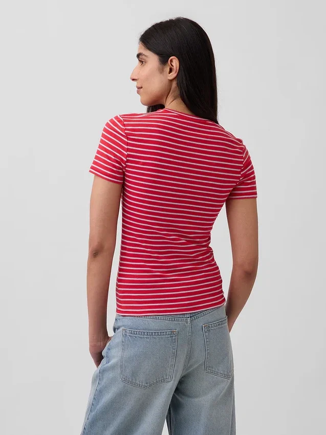 Camiseña de jersey de punto tupido