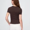 Camiseña de jersey de punto tupido