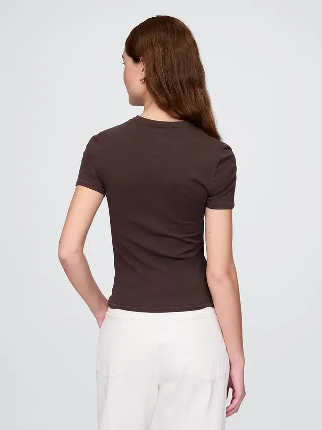 Camiseña de jersey de punto tupido